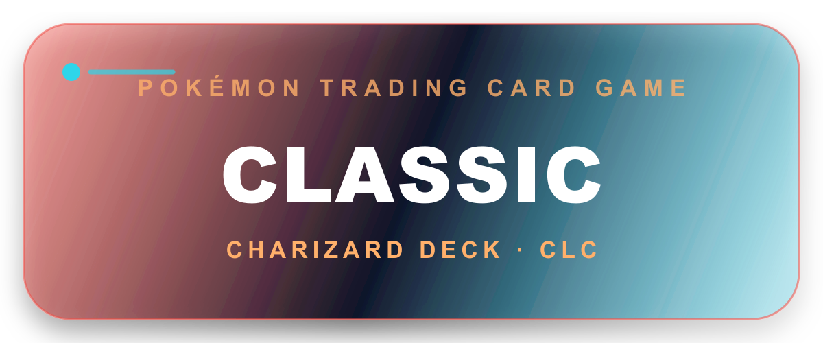 Pokémon Trading Card Game Classic—Charizard set graphic