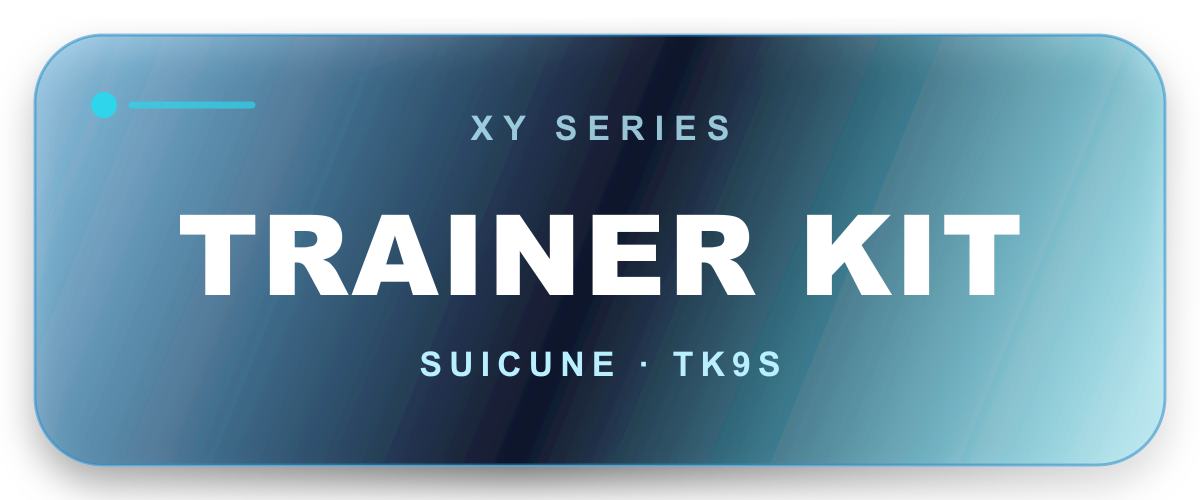 XY Trainer Kit—Suicune set graphic